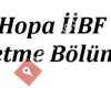 AÇÜ, Hopa İİBF, İşletme Bölümü