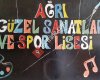Ağrı Güzel Sanatlar ve Spor Lisesi