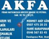 Akfa iyi tarım organik tarım danışmanlık fidan hayvancılık ltd.şti