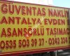 Antalya Ofis Tasımacılık ® Kurumsal Firma
