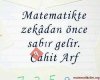 Bandirma Matematik ÖZEL DERS