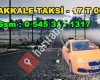 Çanakkale Taksi - 17 T 0029