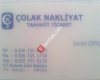 Çolak nakliyat