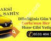 Çorlu Taksi Şahin
