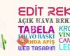 Edit Reklam - Baskı Merkezi