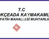 Fatih mahallesi muhtarlığı
