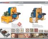 Handmade encaustic cement tile making machinery