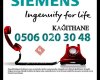 Kağıthane Siemens Servisi