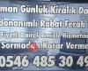 Karaman Günlük Kiralık Daireler