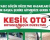 Kesik Oto Boyasız Göçük Düzeltme