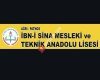 Patnos ibni sina - sağlık meslek lisesi