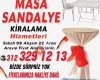 Plastik Sandalye ve Bistro Masa Kiralama Ankara