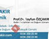 Prof. Dr. Tayfun Özçakır