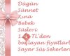 Sayar Süs &Şekerleri