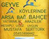 Serttürk Arsa Yatirim Danismanlik Sakarya/geyve Ve Koyleri