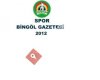 Spor Bingöl Gazetesi