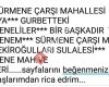 SÜRMENE  ÇARŞI  MAHALLESİ  BURAYA