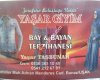 YAŞAR GİYİM / Bay-Bayan Terzisi