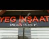 YEG İnşaat San ve Dış Tic.Ltd.Şti