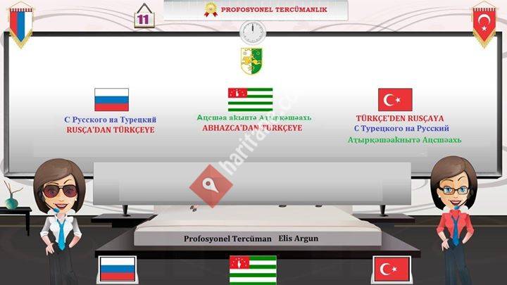 Abhazca Türkçe Rusça Profosyonel Döküman ve Simultane Tercümanlık