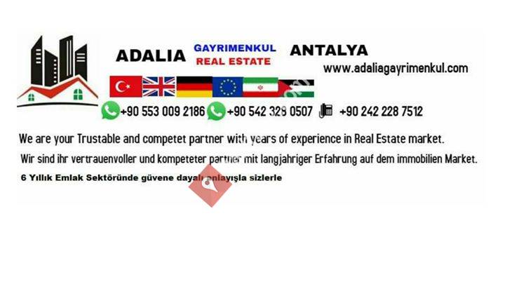 Adalia Gayrimenkul Emlak Real Estate Antalya