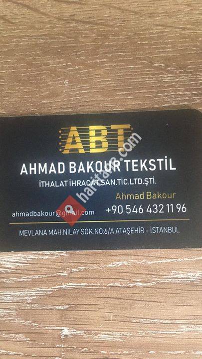 Ahmad Bakour Tekstıl