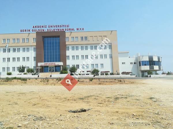 Akdeniz Üniversitesi Serik Gülsün - Süleyman Süral M.Y.O