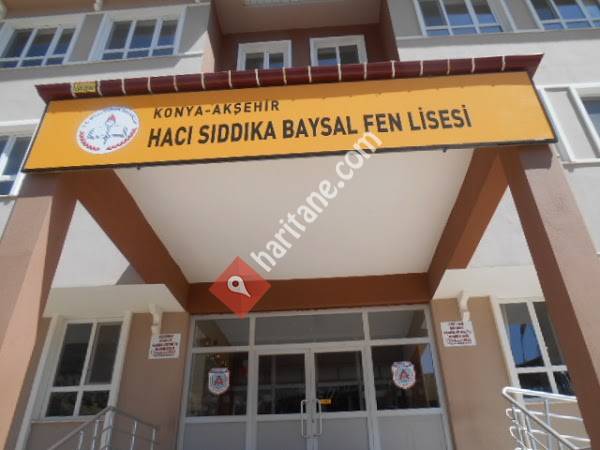 Akşehir Hacı Sıddıka Baysal Fen Lisesi