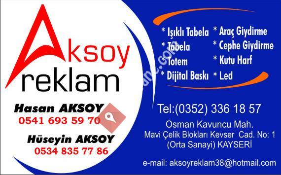 Aksoy reklam A.Ş