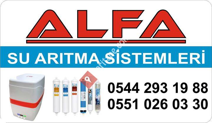 ALFA su arıtma sistemleri