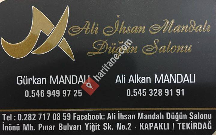 Ali İhsan Mandali Düğün Salonu