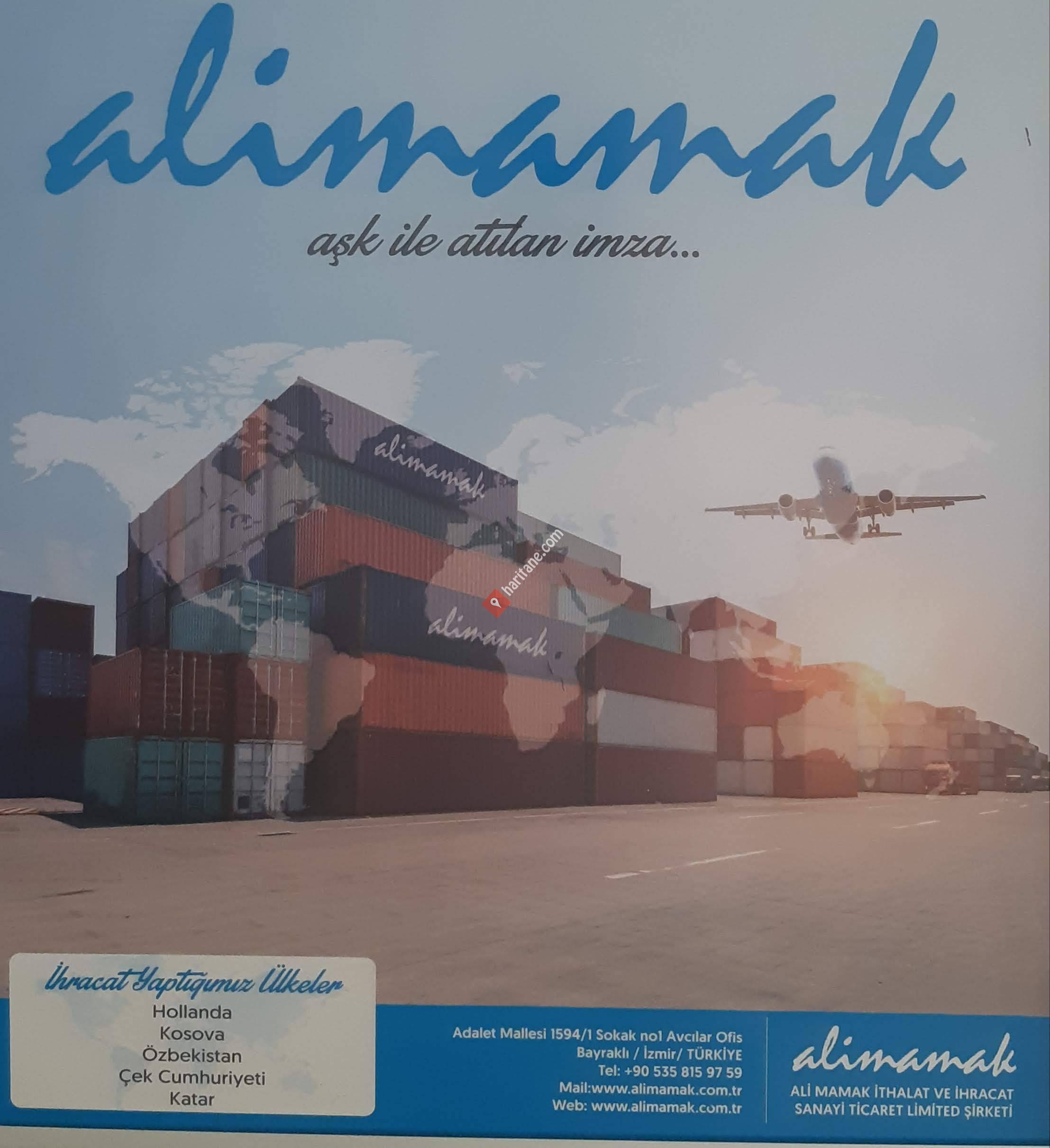 Ali Mamak İthalat ve İhracat Sanayi Ticaret Limited Şirketi