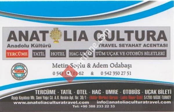 Anatolia Cultura Travel