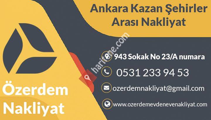 Ankara Kazan Şehirler Arası Nakliyat