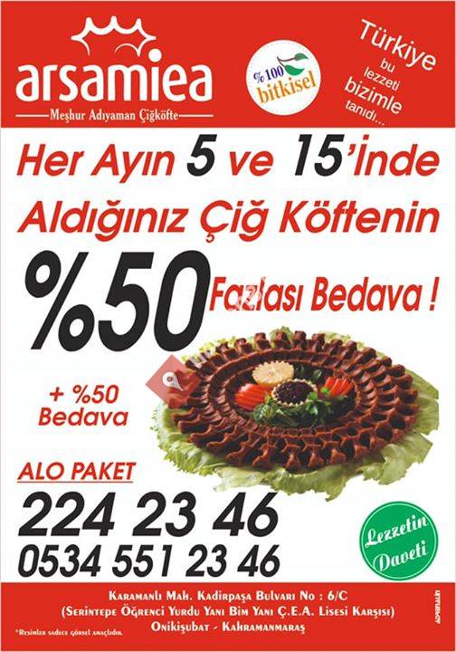 Arsamie Çigköfte