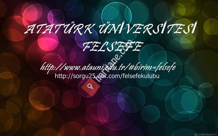 Atatürk Üniversitesi Felsefe