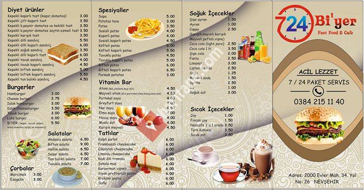Bi'yer Fast Food & Cafe