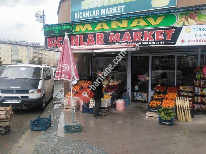 Bicanlar market