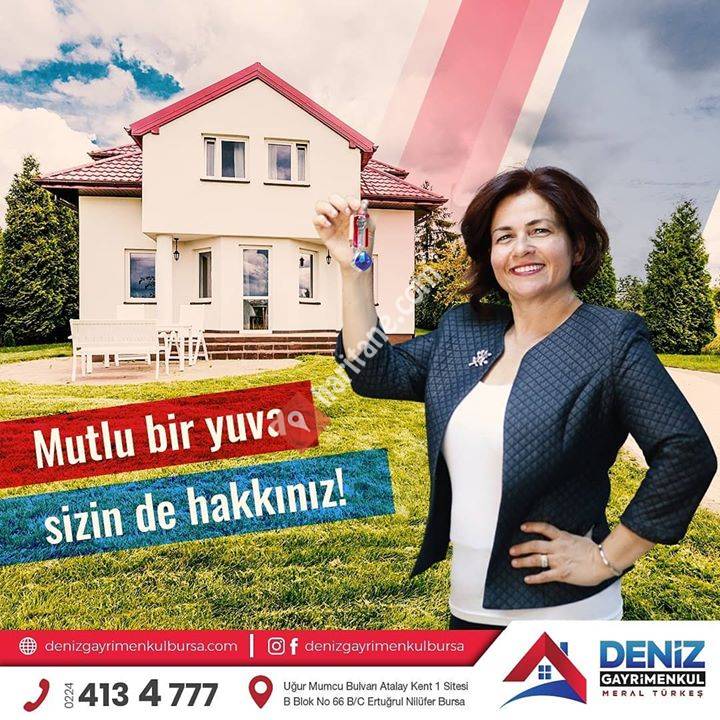 Bursa Deniz Gayrimenkul- Broker Meral Türkeş