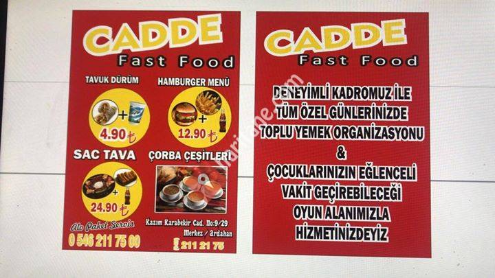 Cadde Cafe Fast Food