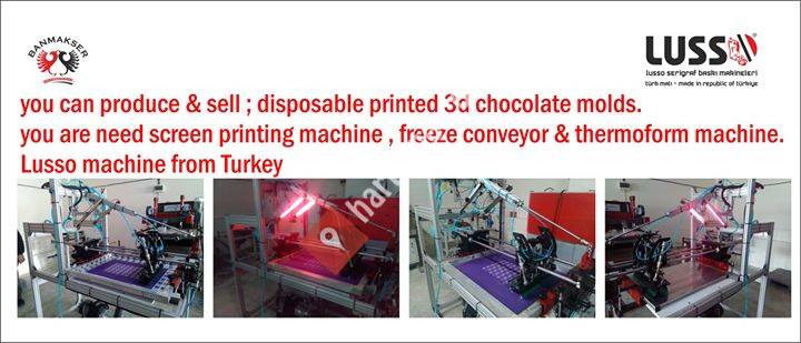 Chocolate & Cake decor printing equipment - printed chocolate & cake decor