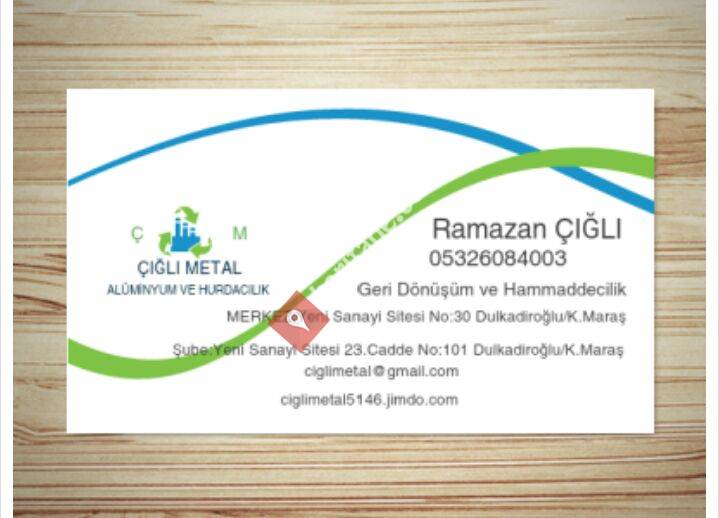 ÇIĞLI METÂL Hurdacilik ve Alüminyum Sanayi