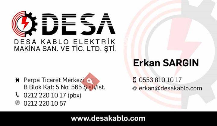 DESA Kablo Elektrik Makina San ve Tic Ltd Şti