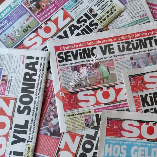 Diyarbakır Söz Gazetesi, Uzay TV, Söz Tv İlan ve Reklam Bürosu