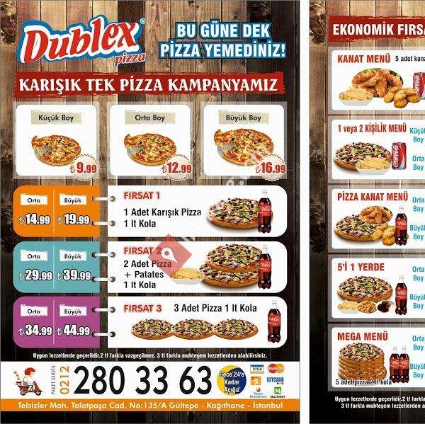 dublex pizza