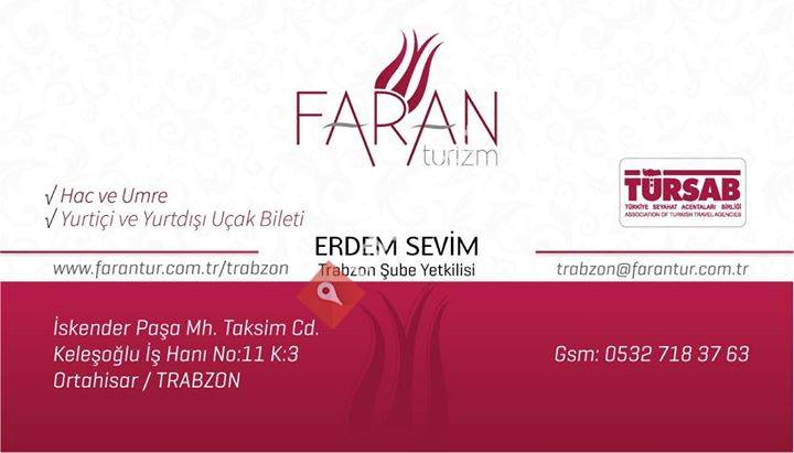 Faran Turizm Hac Umre Trabzon