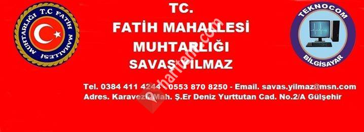 Fatih Mahallesi Gülşehir