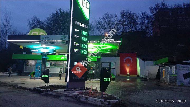 GO' ipragaz Özcan petrol yeni nesil yakıt istasyonu Şereflikoçhisar