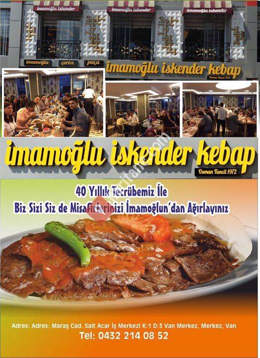 Imamoğlu iskender kebap
