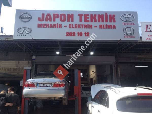 Japon Teknik Nissan İnfiniti Honda Toyota Özel Servis İzmir
